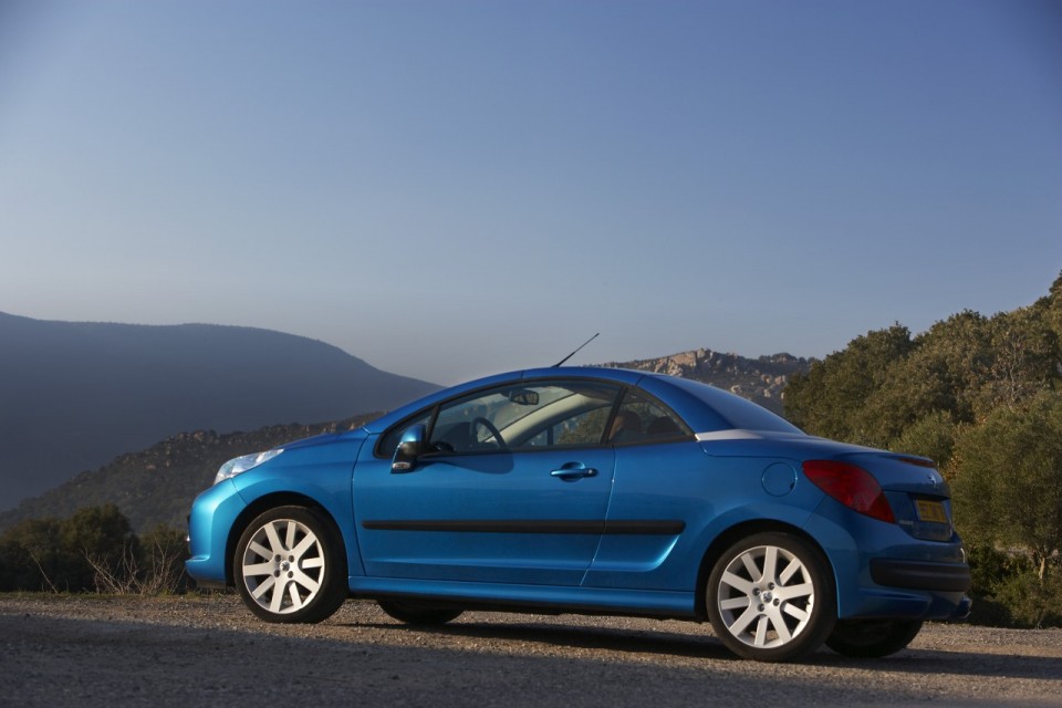 Photo profil Peugeot 207 CC Bleu Neysha phase 1 (2007) - 1-016