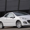 Photo 3/4 avant Peugeot 207 CC Blanc Banquise phase 2 (2009) - 1-003