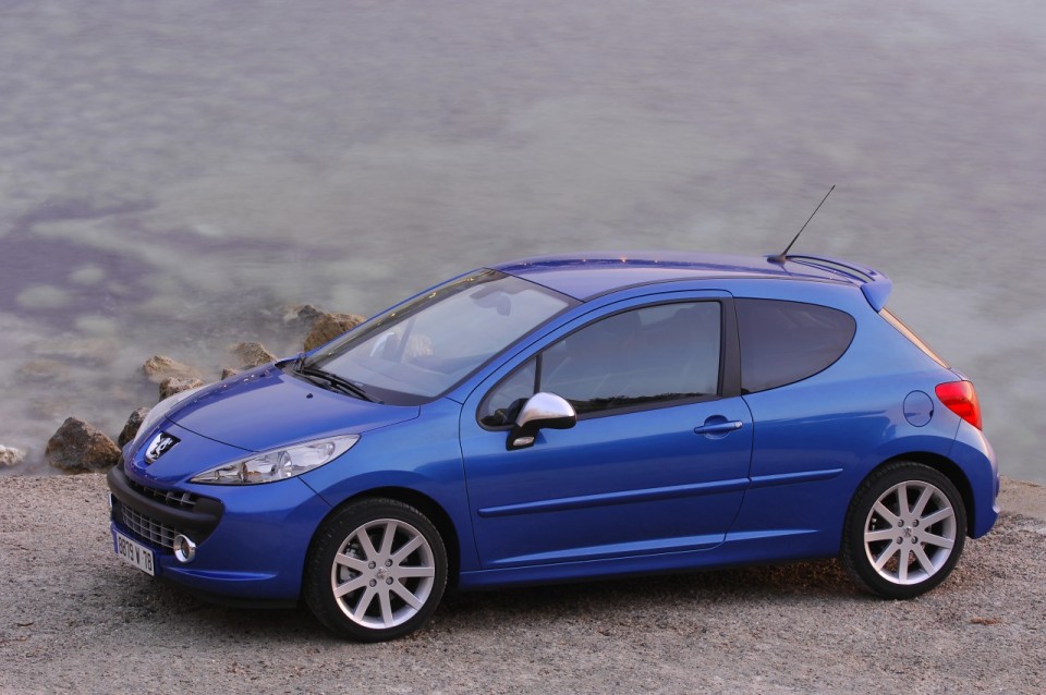 Photo officielle Peugeot 207 RC Bleu Récife phase 1 (2007) - 1-003