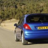 Photo vue arrière Peugeot 207 RC Bleu Récife phase 1 (2007) - 1-008