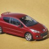 Photo 3/4 avant statique Peugeot 207 RC Rouge Erythrée phase 2 (2009) - 1-006