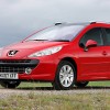 Photo 3/4 avant Peugeot 207 SW Rouge Aden phase 1 (2007) - 1-001