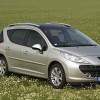 Photo 3/4 avant Peugeot 207 SW Gris Cendré phase 1 (2007) - 1-010