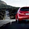 Photo vue arrière Peugeot 208 GTi I Rouge Rubi (2013) - 1-014