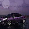 Photo 3/4 avant statique Peugeot 208 XY I Purple Night (2013) - 1-002