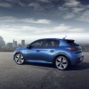 Photo officielle 3/4 arrière Peugeot e-208 II GT (2019)