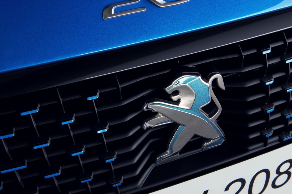 Photo logo Lion Peugeot e-208 II GT (2019)