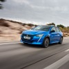 Photo officielle Peugeot e-208 GT Bleu Vertigo - Essais presse 2