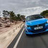 Photo officielle Peugeot e-208 GT Bleu Vertigo - Essais presse 2