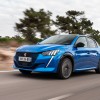 Photo officielle Peugeot e-208 GT Bleu Vertigo - Essais presse 2