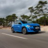 Photo officielle Peugeot e-208 GT Bleu Vertigo - Essais presse 2