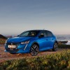 Photo officielle Peugeot e-208 GT Bleu Vertigo - Essais presse 2