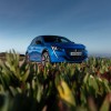 Photo officielle Peugeot e-208 GT Bleu Vertigo - Essais presse 2