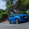 Photo officielle Peugeot e-208 GT Bleu Vertigo - Essais presse 2