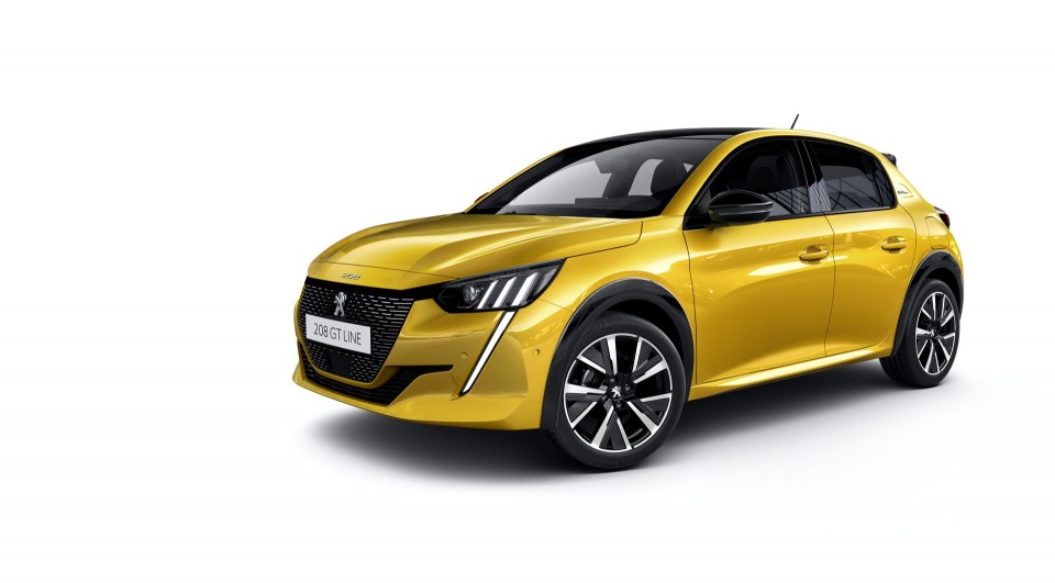 Photo 3/4 avant Peugeot 208 II GT Line (2019)