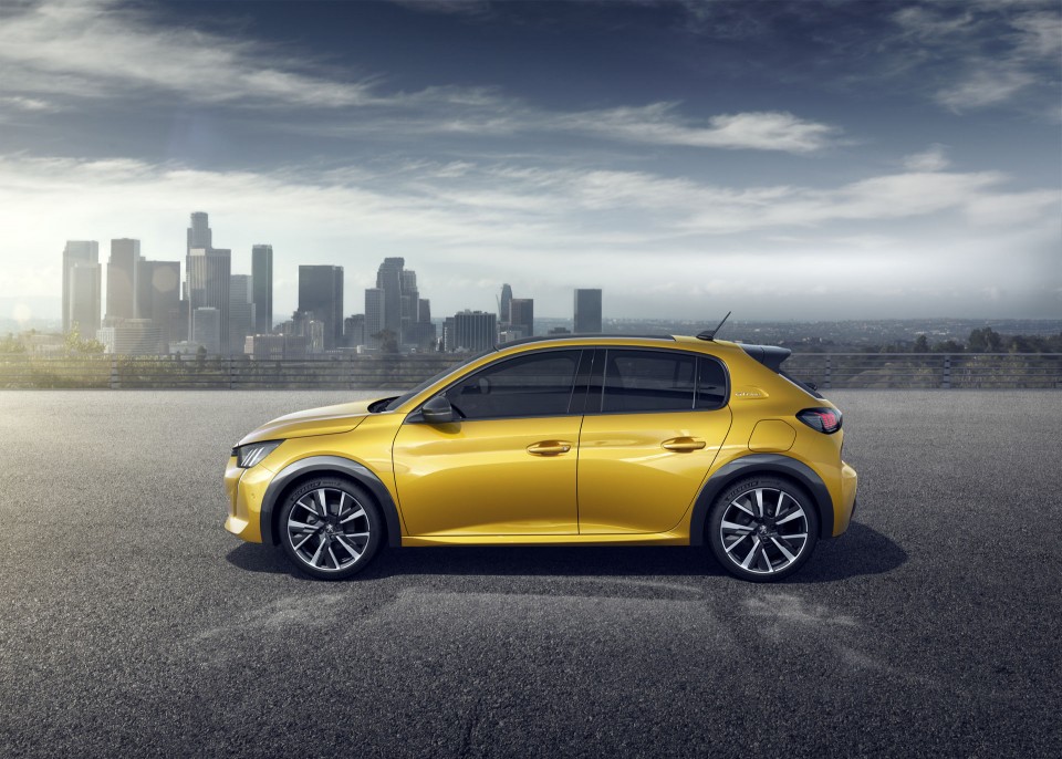 Photo officielle profil Peugeot 208 II GT Line (2019)