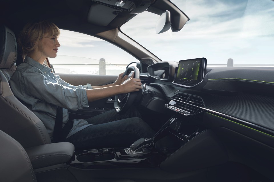 Photo officielle intérieur Peugeot 208 II GT Line (2019)