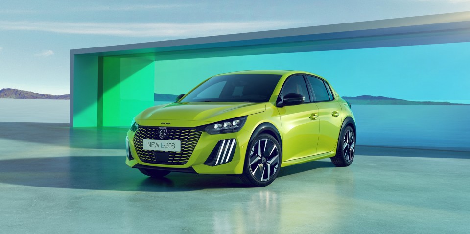 Photo Peugeot e-208 II restylée (2023)
