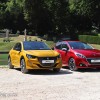 Photo comparatif Peugeot 208 I Allure et Peugeot 208 II GT Line