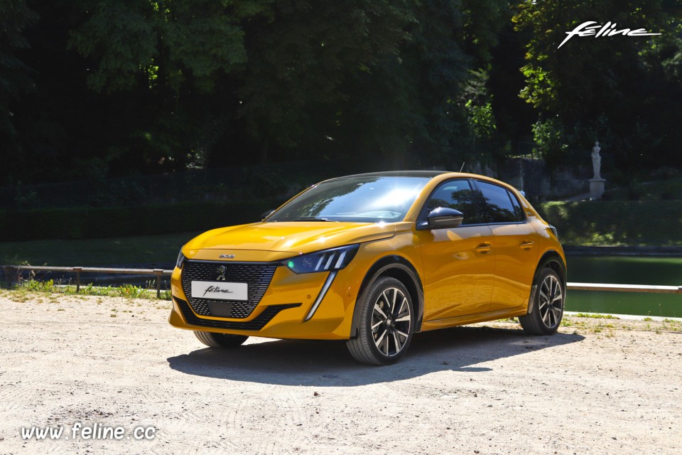 Photo Peugeot 208 II GT Line Jaune Faro (2019)