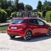 Photo 3/4 arrière Peugeot 208 I Allure Rouge Elixir (2018)