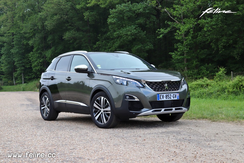 Photo essai routier Peugeot 3008 II GT (2018)