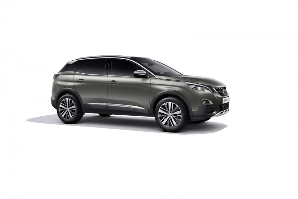 Photo profil Peugeot 3008 GT Gris Amazonite (2016)