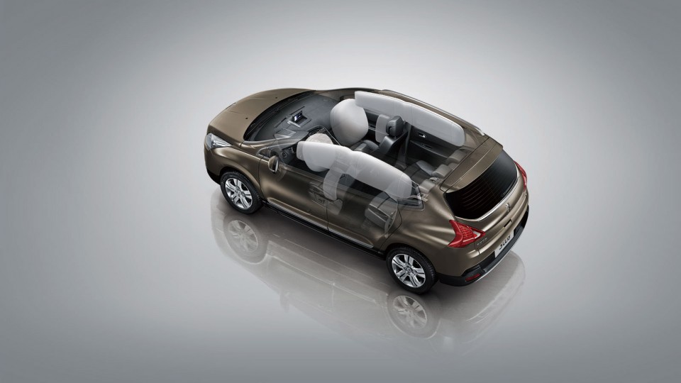 Photo officielle airbags Peugeot 3008 I Chine (2013)