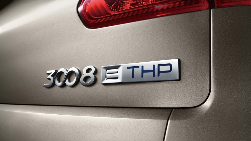 Photo officielle sigle 3008 e-THP Peugeot 3008 I Chine (2013)