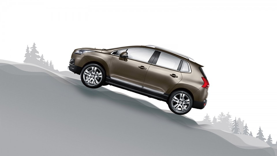 Photo officielle aide au démarrage en cote Peugeot 3008 I Chine