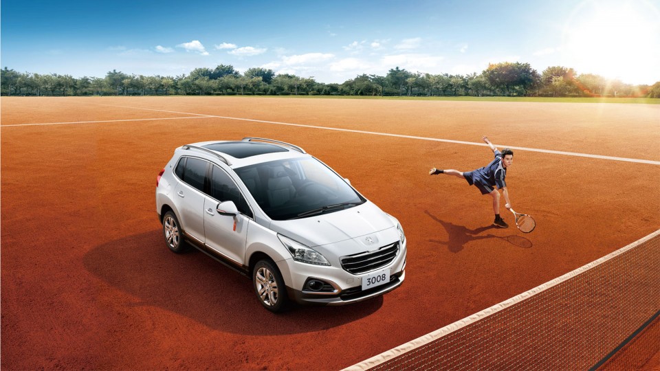 Photo officielle Peugeot 3008 I Roland Garros Chine (2015)