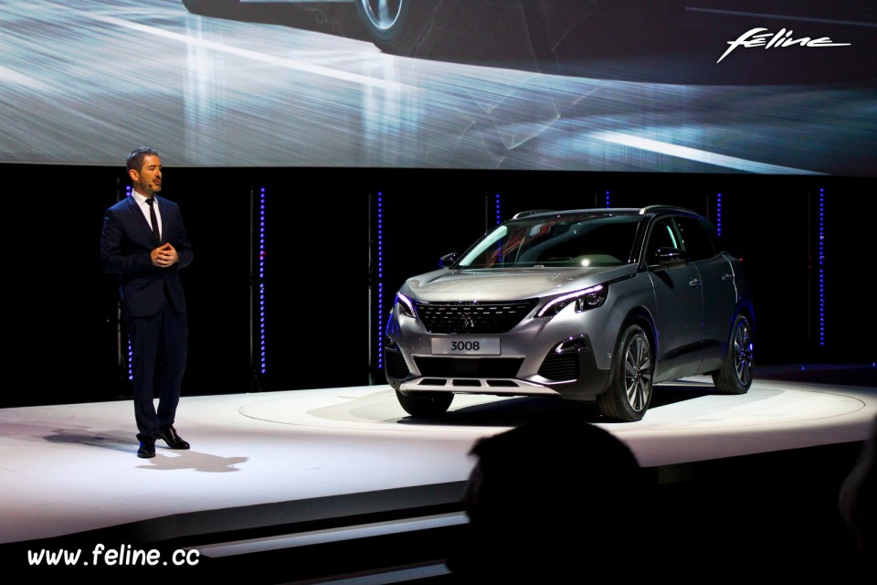 Photo Gilles Vidal nouvelle Peugeot 3008 II - Présentation offi