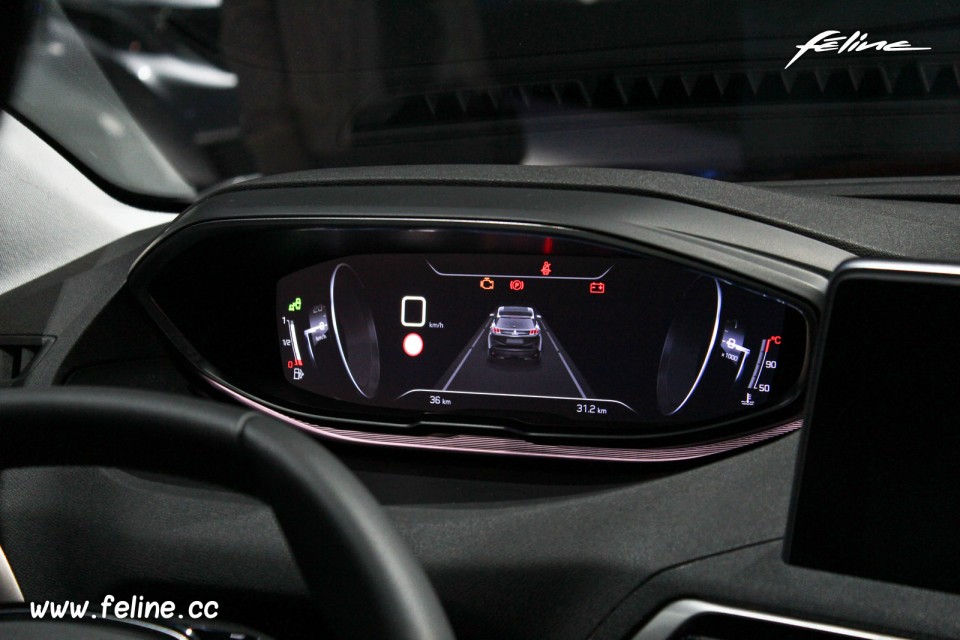 Photo combiné virtuel i-Cockpit Peugeot 3008 II - Présentation