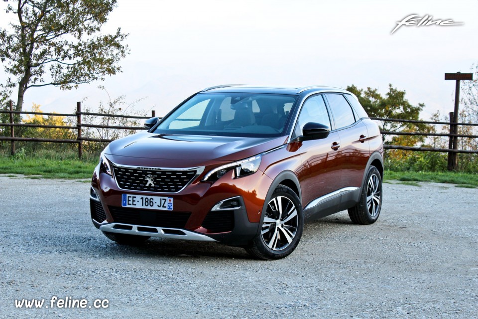Photo essai Peugeot 3008 Allure II Metallic Copper (2016)