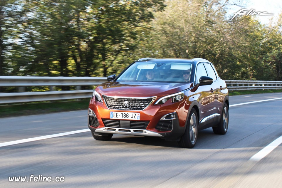 Photo essai sur route Peugeot 3008 II (2016)