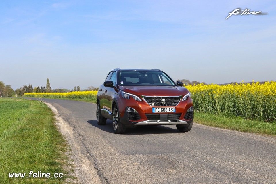 Photo essai route Peugeot 3008 II Allure PureTech 130 EAT8 (2019