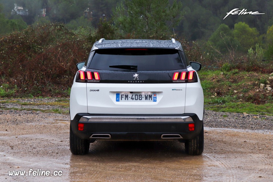 Photo Face Arri re Peugeot 3008 II GT HYbrid4 300 2020 Photos 