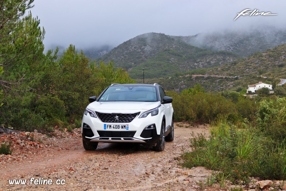 Photo essai dynamique Peugeot 3008 II GT HYbrid4 300 (2020)