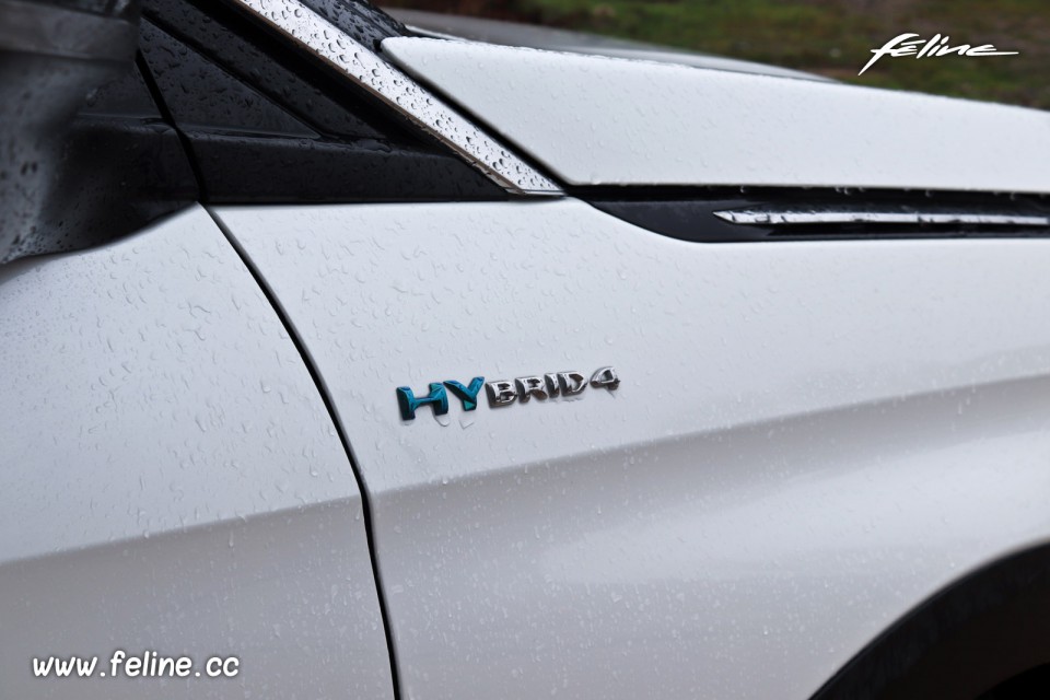 Photo badge HYbrid4 Peugeot 3008 II GT HYbrid4 300 (2020)