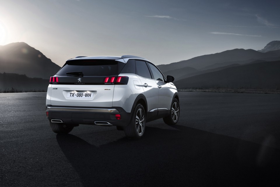 Photo officielle Peugeot 3008 GT Line (2016)