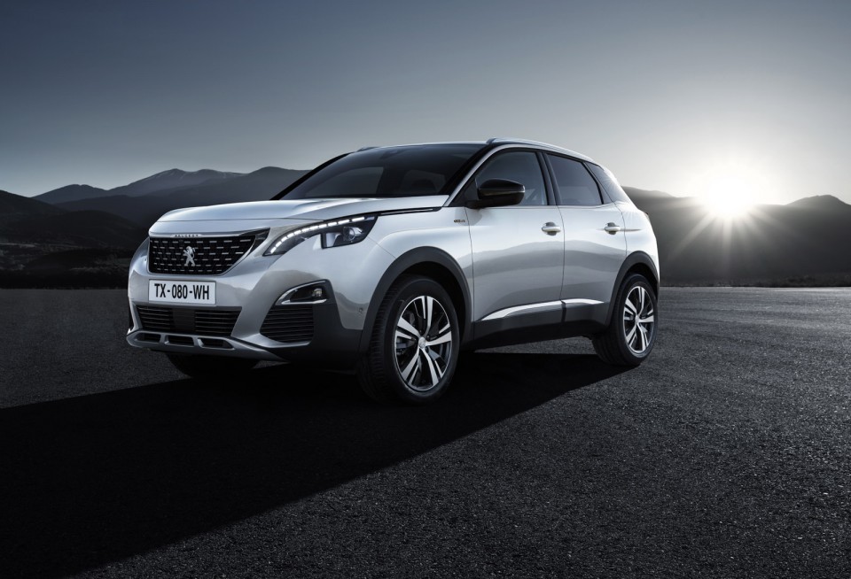 Photo officielle Peugeot 3008 GT Line (2016)