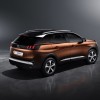 Photo officielle 3/4 arrière Peugeot 3008 II (2016)