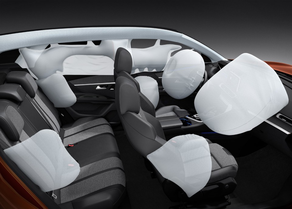 Photo airbags Peugeot 3008 II (2016)