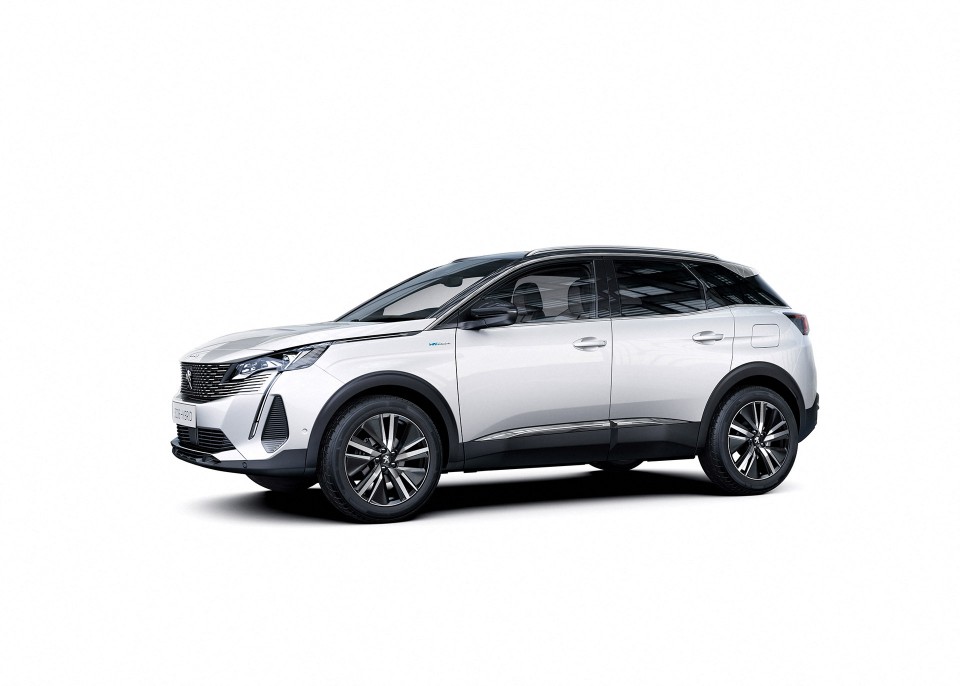 Photo Peugeot 3008 II HYbrid restylée Blanc Nacré (2020)