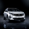 Photo officielle 3/4 avant Peugeot 3008 II HYbrid restylée (202