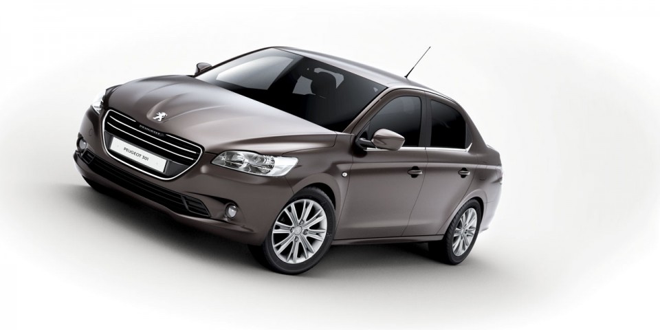 Photo officielle Peugeot 301 I Brun Rich Oak (2012)