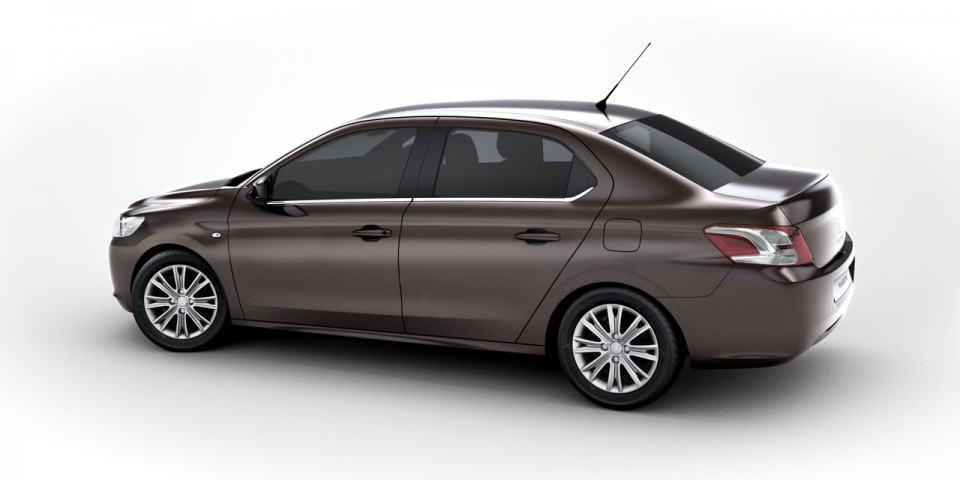 Photo officielle Peugeot 301 I Brun Rich Oak (2012)