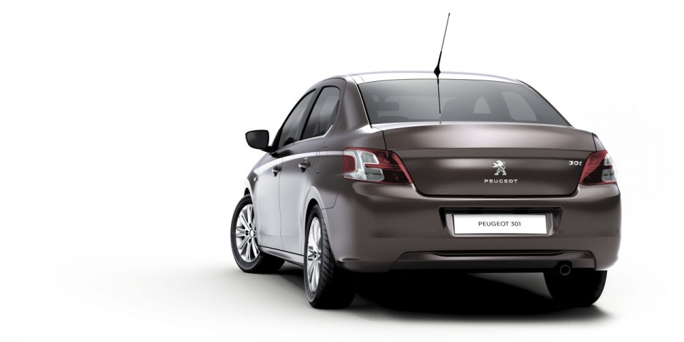 Photo officielle Peugeot 301 I Brun Rich Oak (2012)