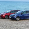 Photo Peugeot 308 GT Bleu Magnetic et Rouge Rubi - Essais 2015