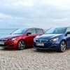 Photo Peugeot 308 GT Bleu Magnetic et Rouge Rubi - Essais 2015